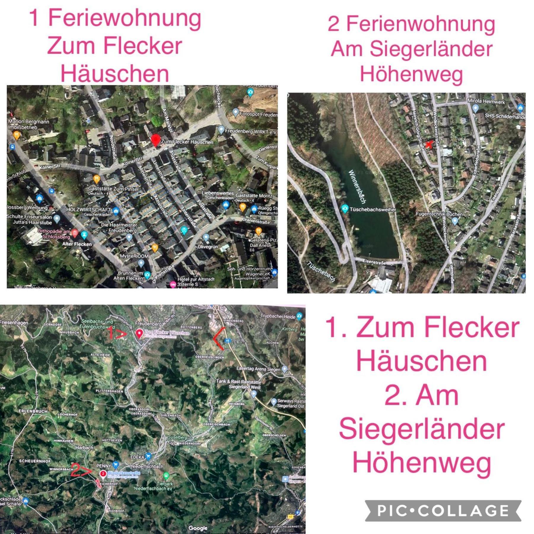 Ferienwohnung " Zum Flecker Haeuschen" In Der Altstadt Freudenberg Freudenberg  Exterior photo
